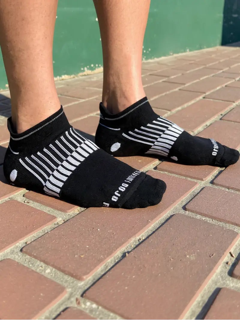 Boost Active - גרבי ריצה קצרות (No-Show) שחור