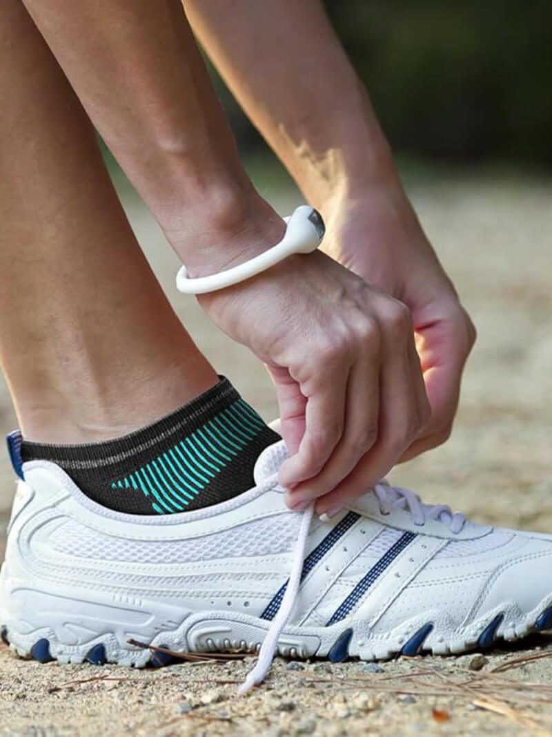 גרבי ריצה קצרות Lazy Foot לתמיכה ונוחות מירבית | פינגווין דוג'ו